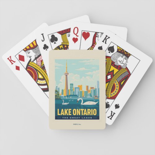 Great Lakes  Lake Ontario Poker Cards