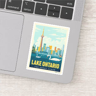 Great Lakes Lake Ontario Sticker