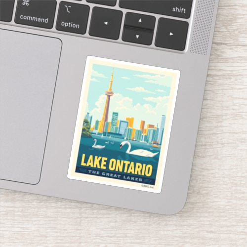 Great Lakes  Lake Ontario Sticker