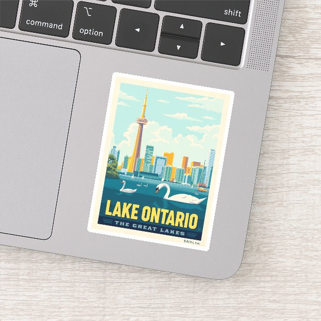 Great Lakes | Lake Ontario Sticker (Detail)