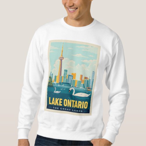 Great Lakes  Lake Ontario Sweatshirt