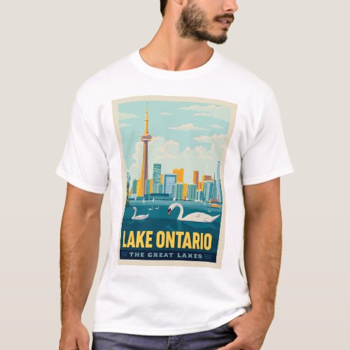 Great Lakes  Lake Ontario T_Shirt