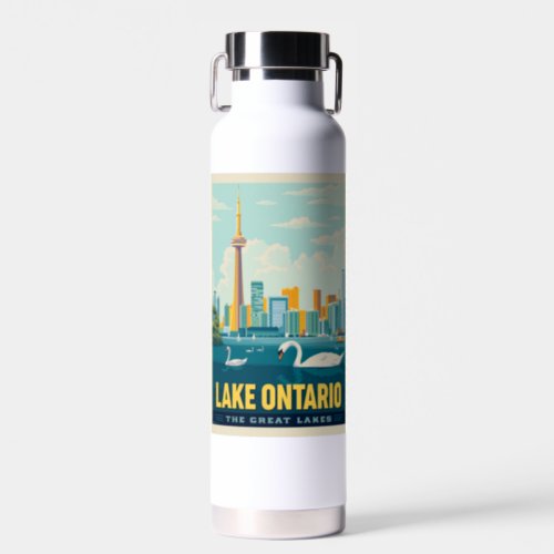 Great Lakes  Lake Ontario Water Bottle