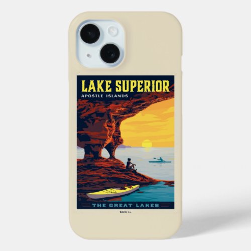 Great Lakes  Lake Superior iPhone 15 Case