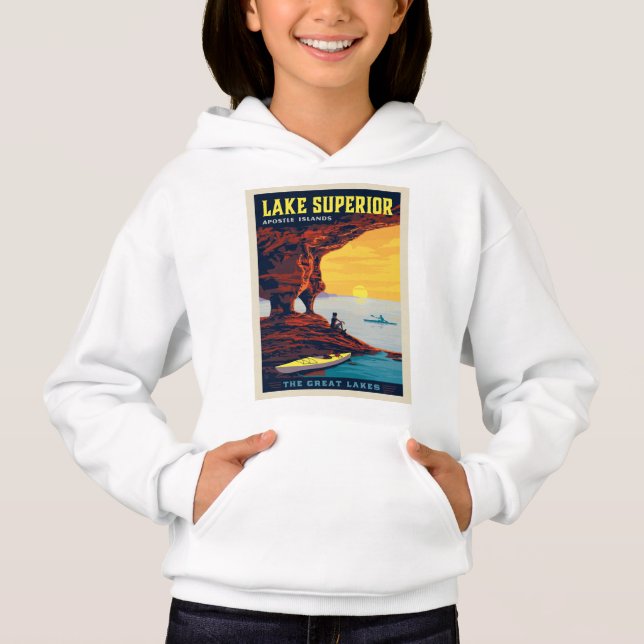 Great Lakes | Lake Superior Hoodie (Front)