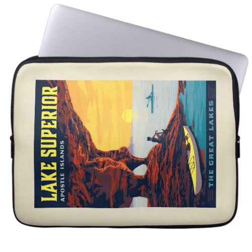 Great Lakes  Lake Superior Laptop Sleeve