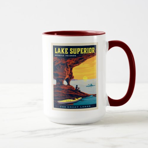 Great Lakes  Lake Superior Mug