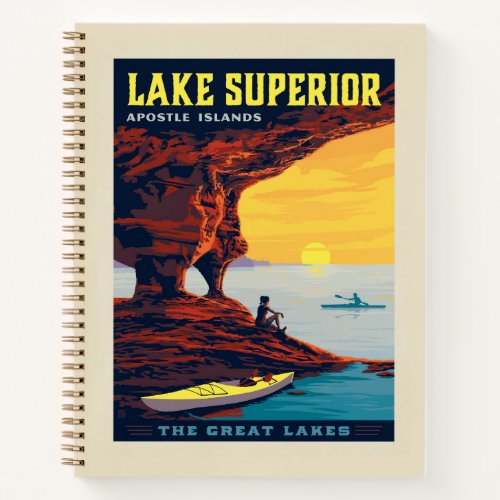 Great Lakes  Lake Superior Notebook