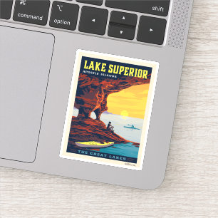 Great Lakes Lake Superior Sticker