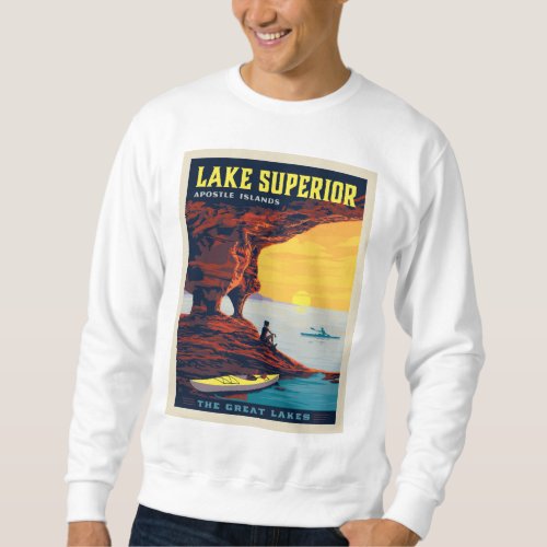 Great Lakes  Lake Superior Sweatshirt