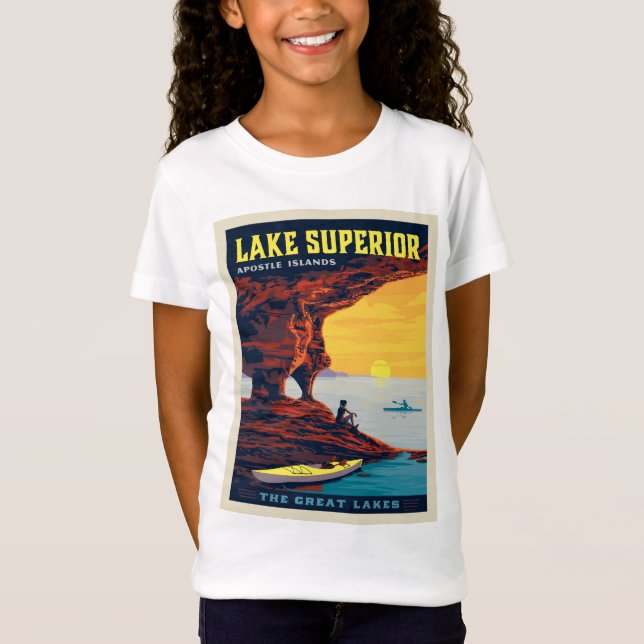 Great Lakes | Lake Superior T-Shirt (Front)