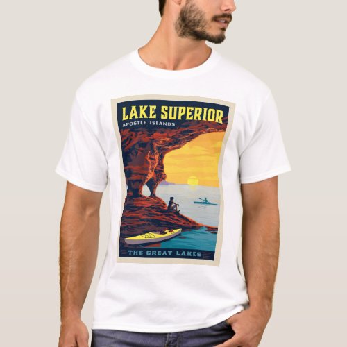 Great Lakes  Lake Superior T_Shirt