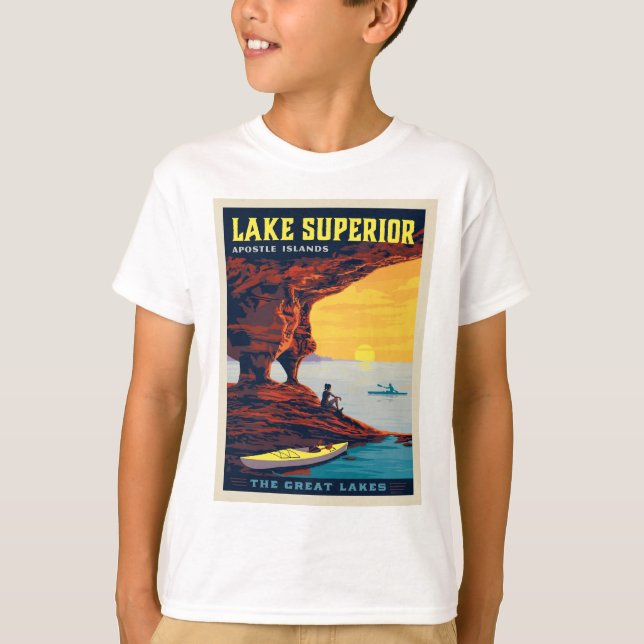 Great Lakes | Lake Superior T-Shirt (Front)