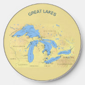 Great Lakes of North America Wireless Charger (Front)
