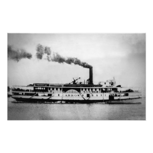Great Lakes passenger steamer Arrow Photo Print
