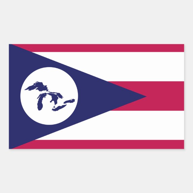 Great Lakes Regional Authority Flag Sticker (Front)