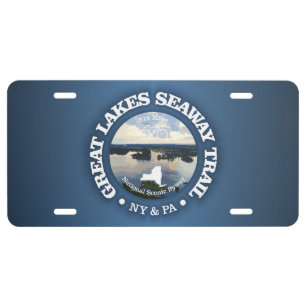 Great Lakes Seaway Trail (cycling c) License Plate