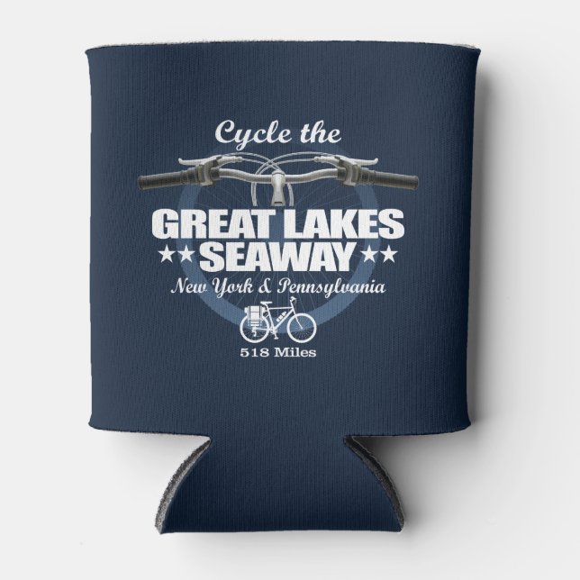 Great Lakes Seaway Trail (H2) Can Cooler (Front)