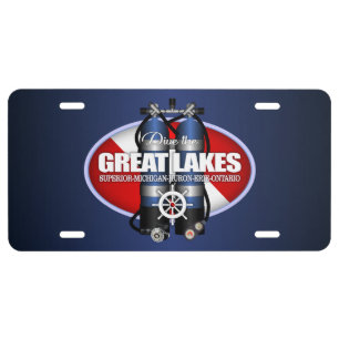 Great Lakes (ST) License Plate
