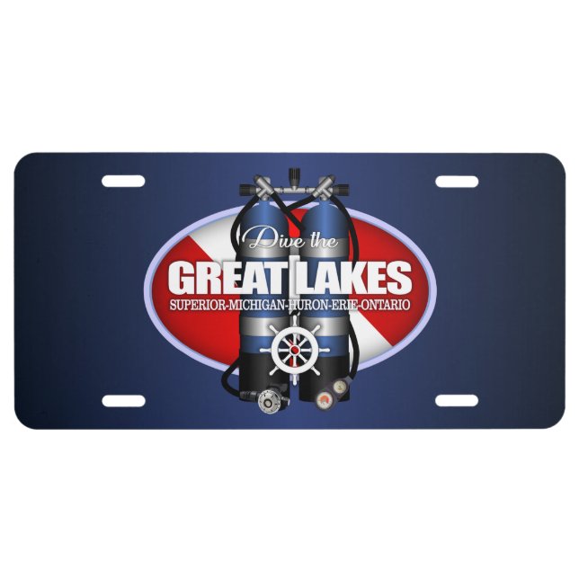 Great Lakes (ST) License Plate (Front)