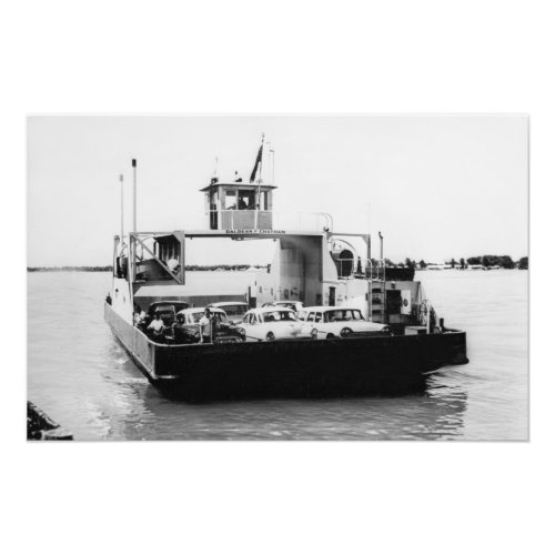 Great Lakes steamer ferry Daldean 1950s Photo Print