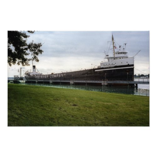 Great Lakes steamer Judith M Pearson Photo Print