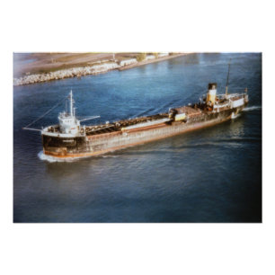Great Lakes steamer Manchester Photo Print