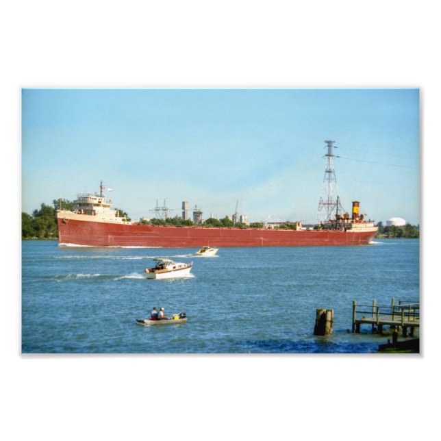 Great Lakes steamer Middletown Photo Print (Front)