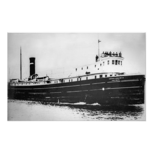 Great Lakes steamer Monarch Photo Print