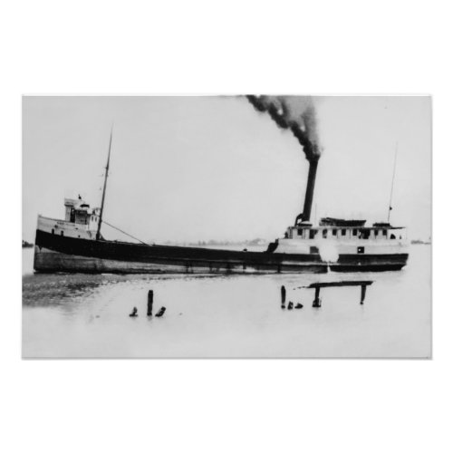 Great Lakes steamer Robert Holland  Photo Print