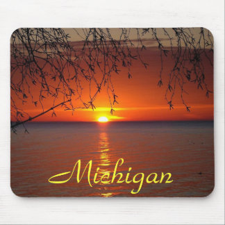 Great Lakes Sunset by Bobby Mikul mousepad