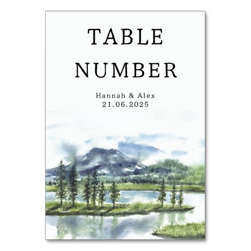 Great Lakes Table Number