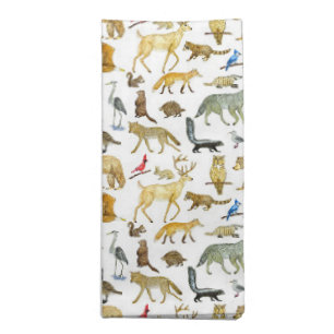 Great Lakes Wildlife Cloth Napkins