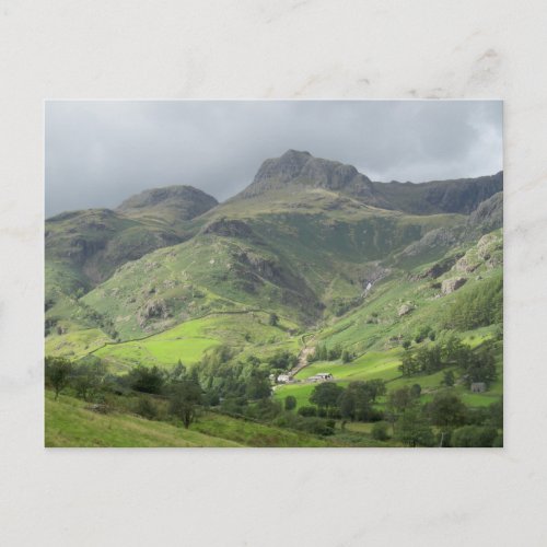 Great Langdale Valley Lake District England Postcard