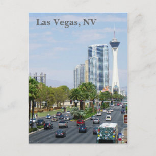 Great Las Vegas View Postcard! Postcard