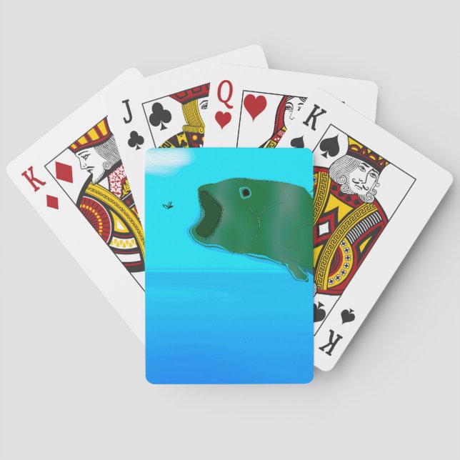 Great Leap Artistic Fish Playing Cards (Back)