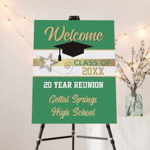 Great Look! Any year Class Reunion Foam Board