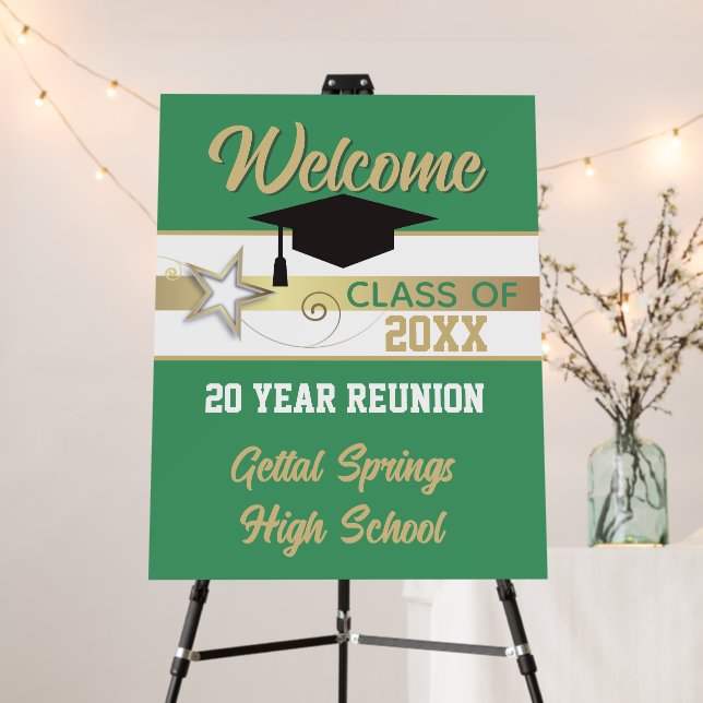 Great Look! Any year Class Reunion Foam Board (In Situ (Stand))