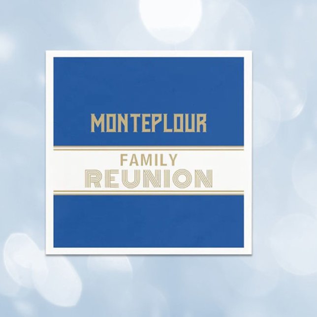 Great Look! Classic, family reunion Napkins (Creator Uploaded)