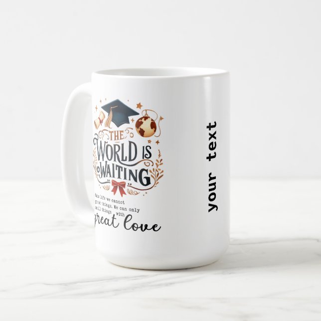 Great love coffee mug (Front Left)