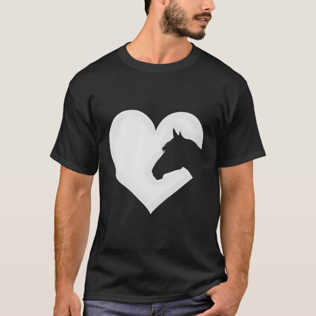 Great Love Horses T-Shirt (Front)
