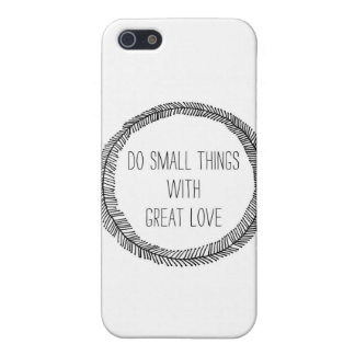great love iPhone SE/5/5s cover