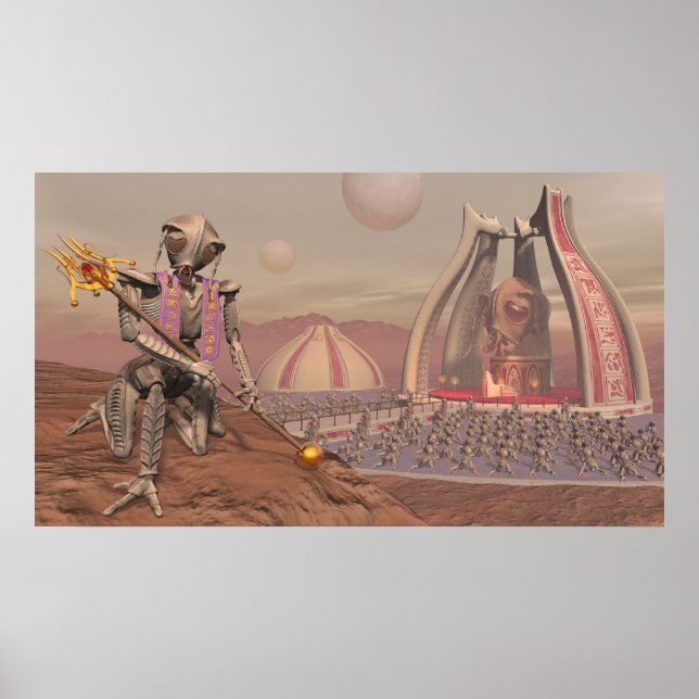 "Great Mars Ant" Poster (Front)