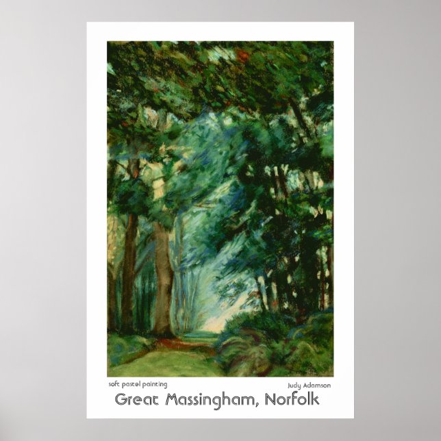 Great Massingham, Norfolk - Print or Poster. (Front)