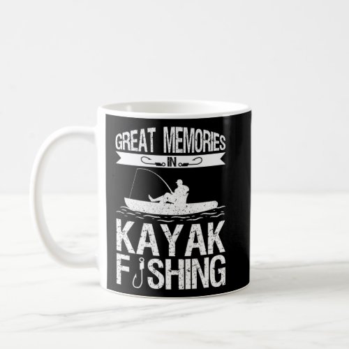 Great Memories In Kayak Fishing  Coffee Mug