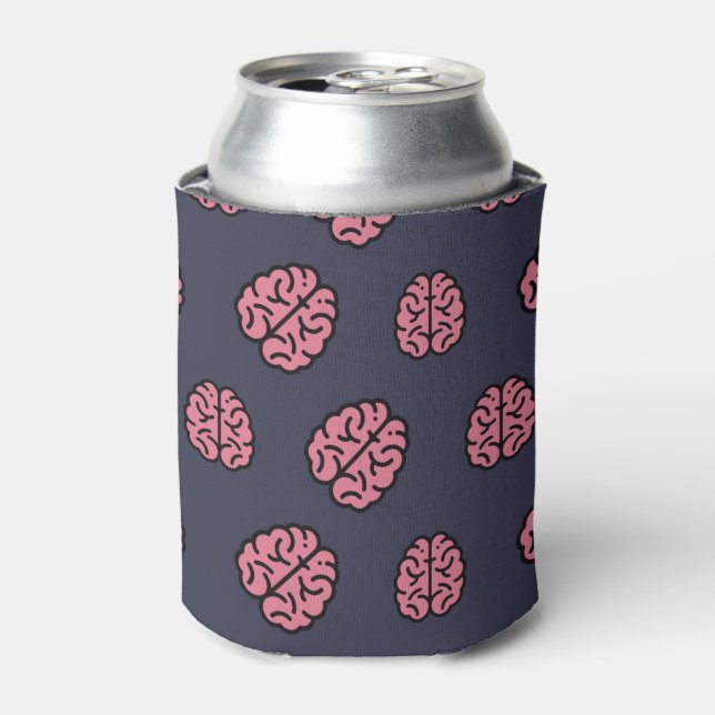 Great Minds Brain Pattern Can Cooler (Can Front)
