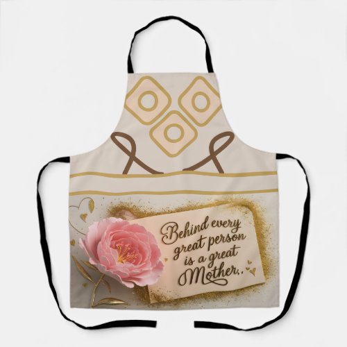 great mom ever  mothers day  Apron