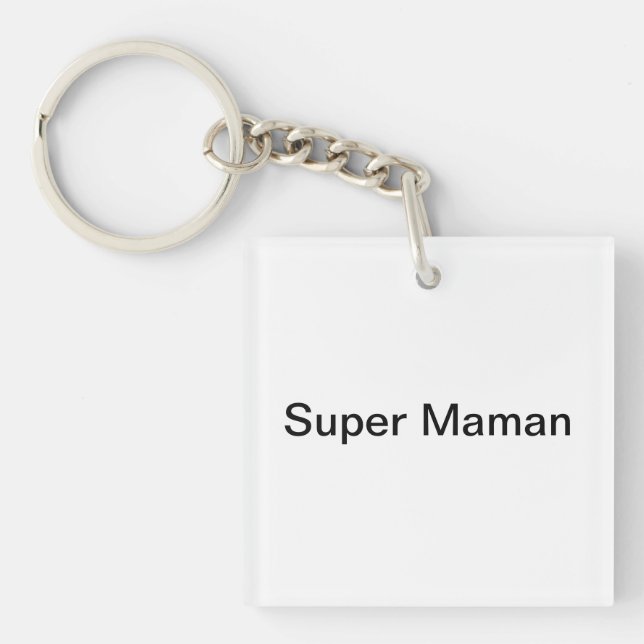 Great Mom Keychain (Front)