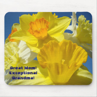 Great Mom! mousepad Exceptional Grandma!