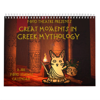 Great Moment in Greek Mythology 2011 Calendar